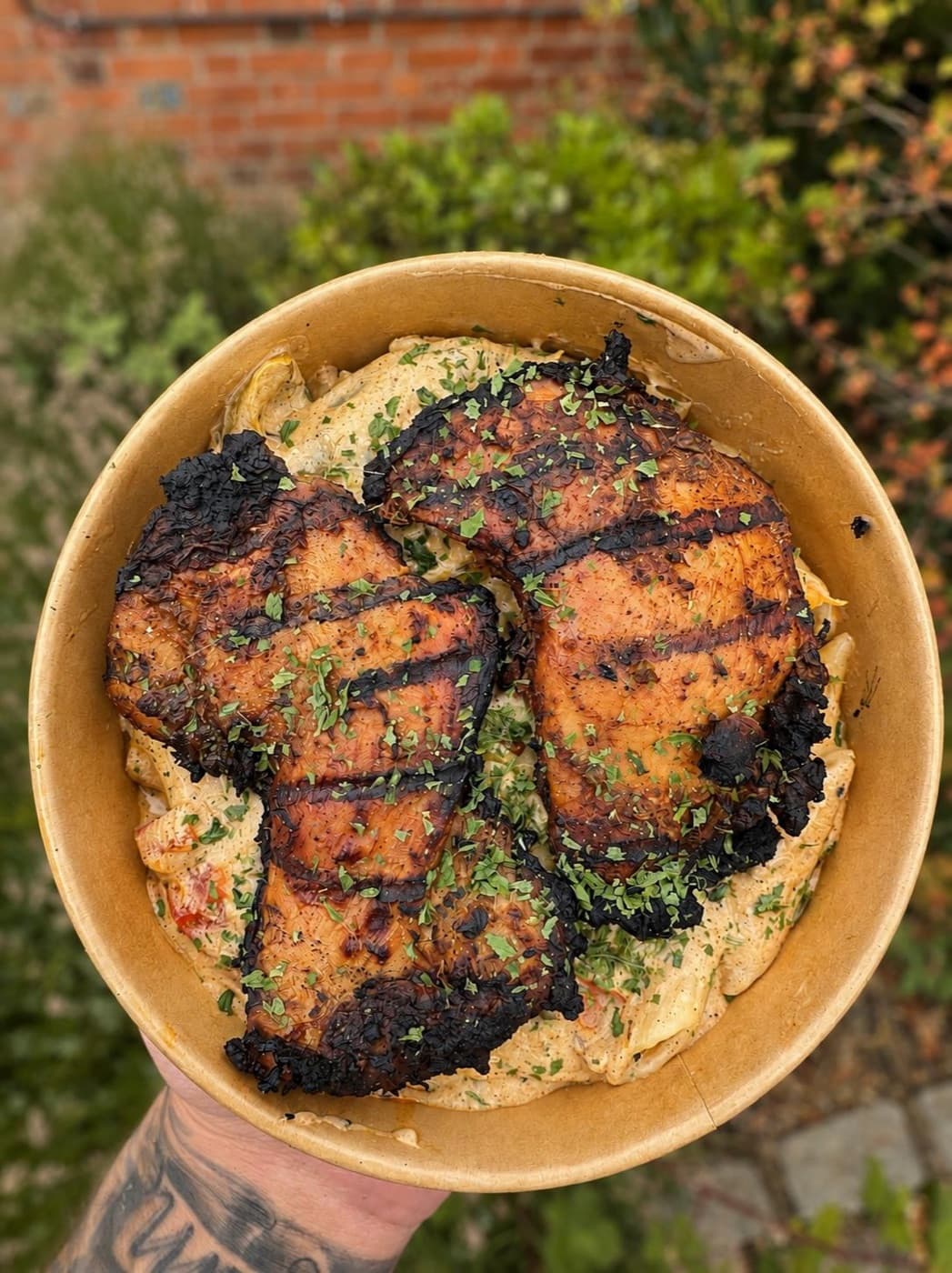 Wilf's Kitchen meal