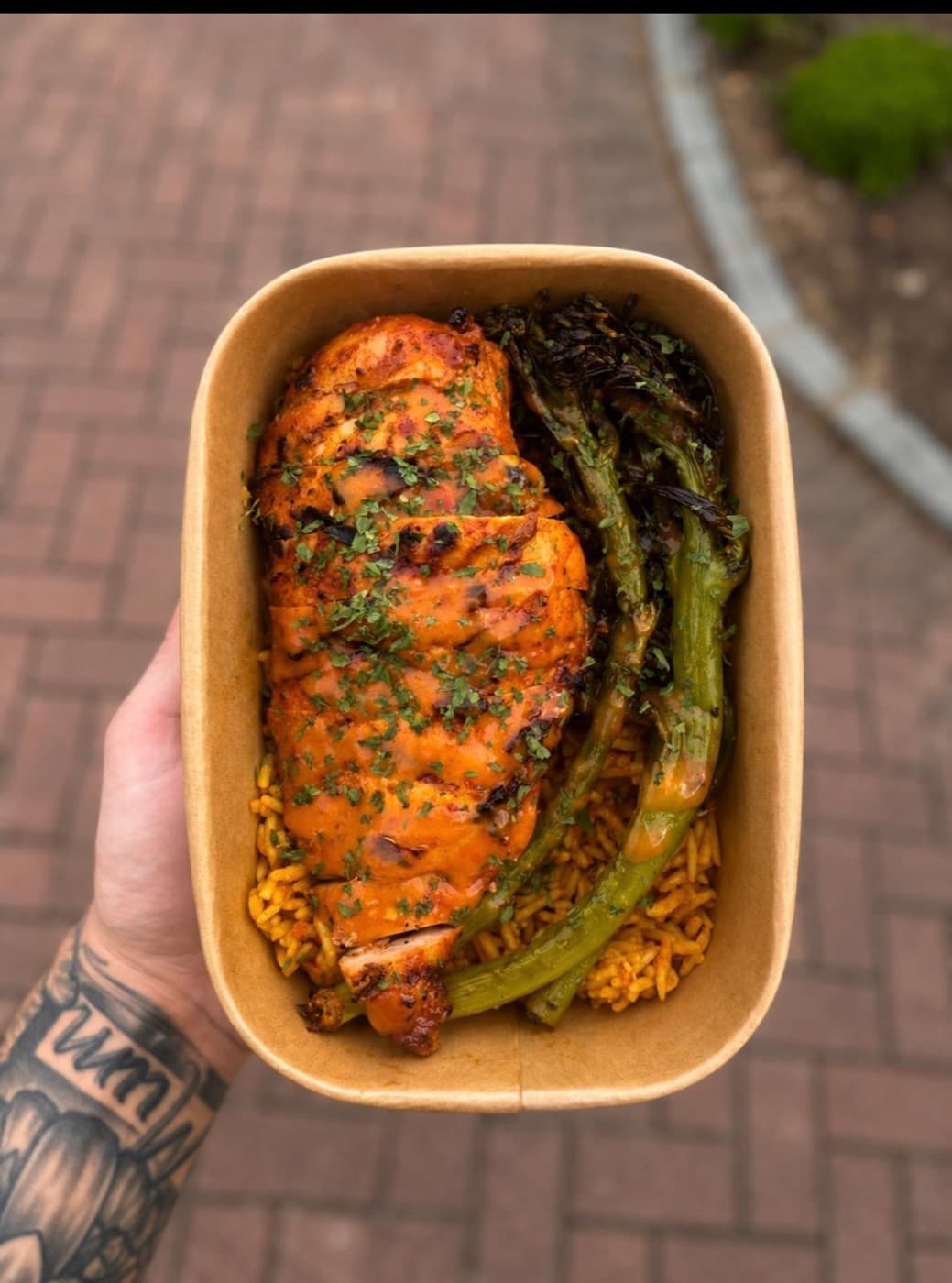 Wilf's Kitchen meal